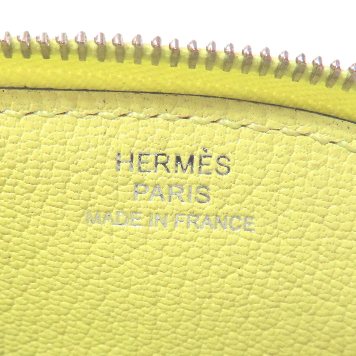 HERMES エルメス パドックウォレット シルバー金具 コインケース シェーブル レディース 中古