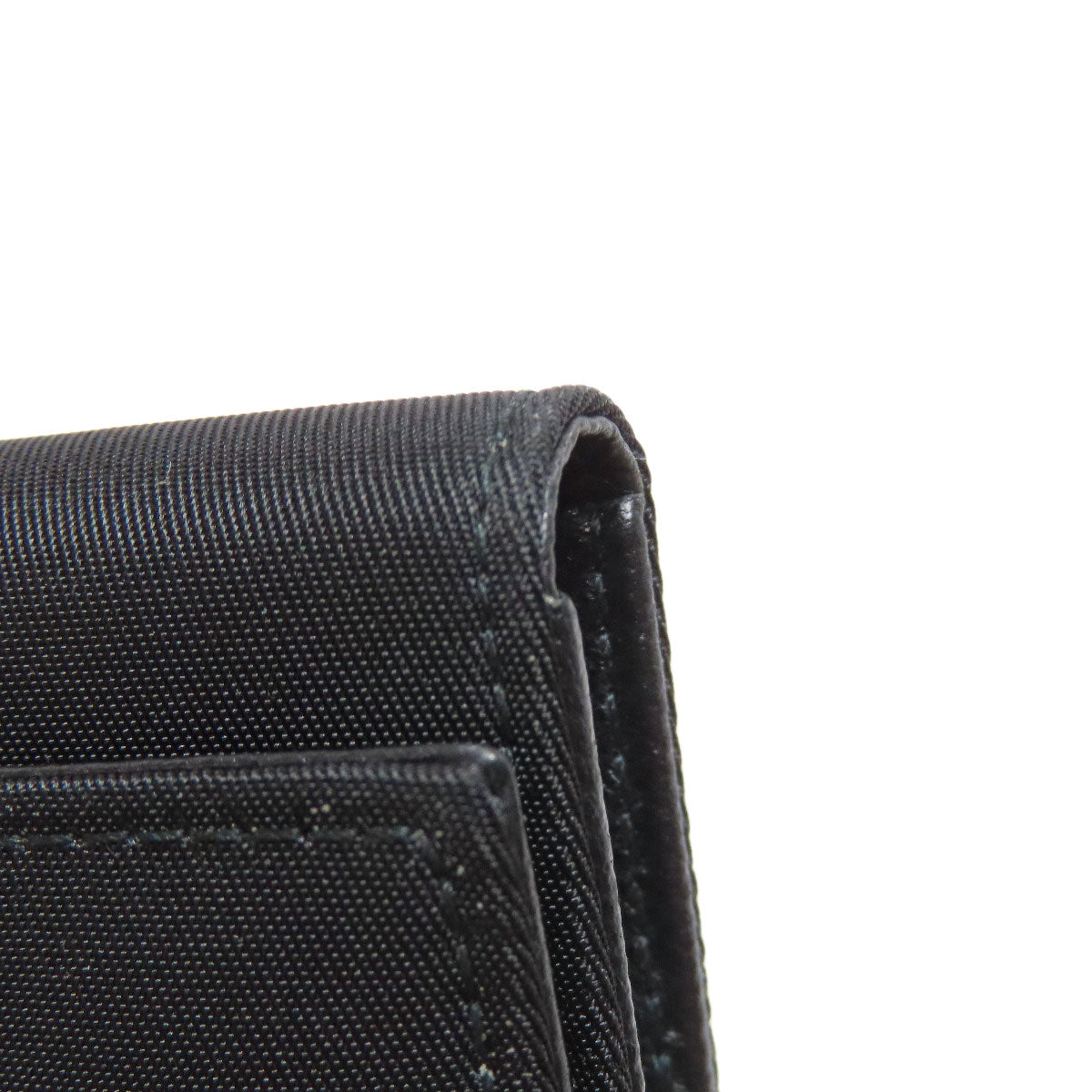 PRADA プラダ ロゴ金具 キーケース ナイロン レディース 中古