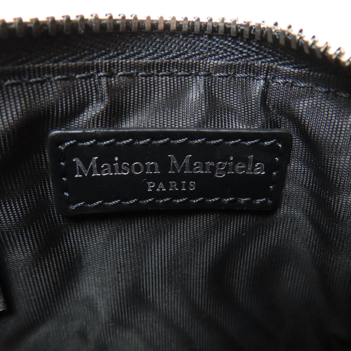 MaisonMargiela メゾン・マルジェラ ロゴ コインケース レザー レディース 中古