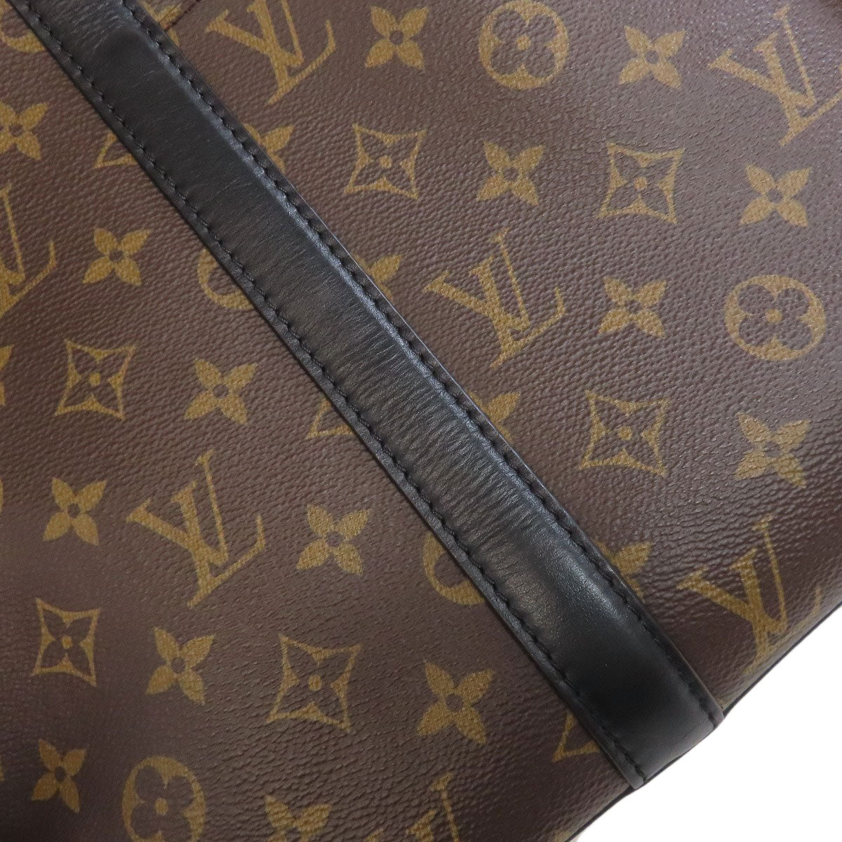 LOUIS VUITTON ルイヴィトン M45734 マカサー ウィークエンド トートバッグ モノグラムキャンバス レディース 中古