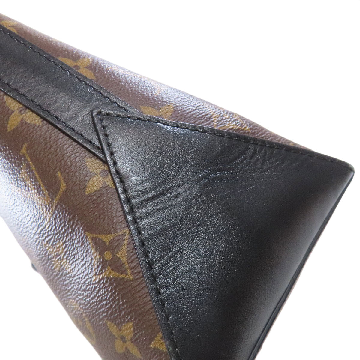 LOUIS VUITTON ルイヴィトン M45734 マカサー ウィークエンド トートバッグ モノグラムキャンバス レディース 中古