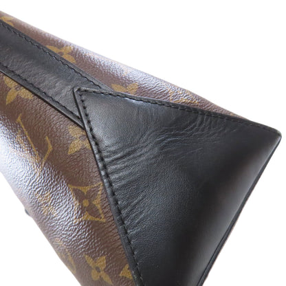LOUIS VUITTON ルイヴィトン M45734 マカサー ウィークエンド トートバッグ モノグラムキャンバス レディース 中古
