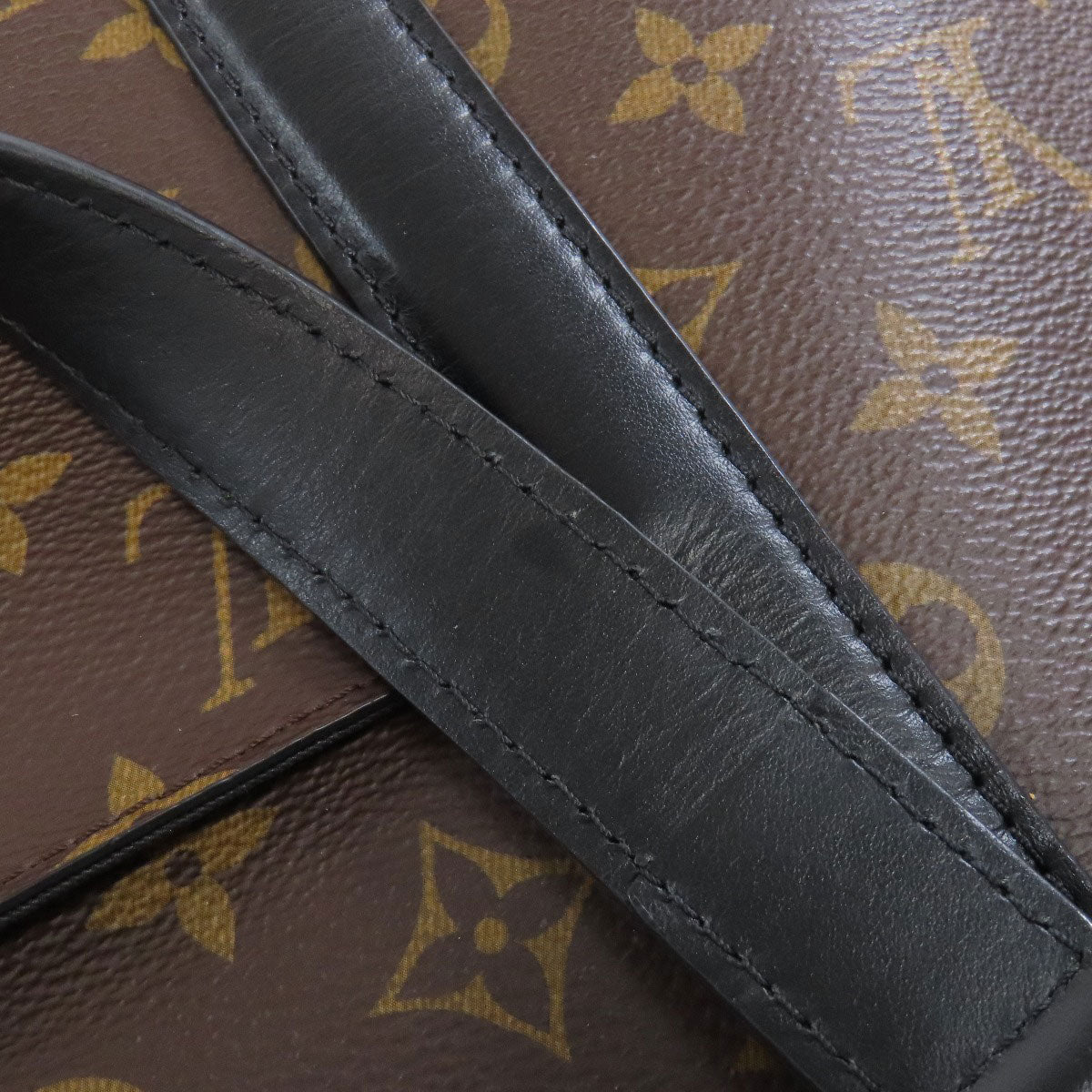 LOUIS VUITTON ルイヴィトン M45734 マカサー ウィークエンド トートバッグ モノグラムキャンバス レディース 中古
