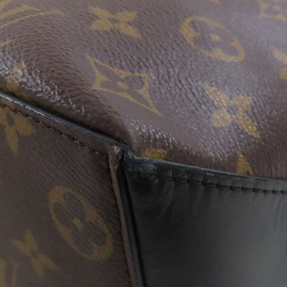 LOUIS VUITTON ルイヴィトン M45734 マカサー ウィークエンド トートバッグ モノグラムキャンバス レディース 中古