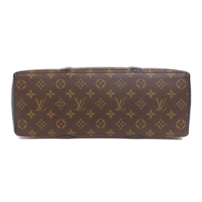 LOUIS VUITTON ルイヴィトン M45734 マカサー ウィークエンド トートバッグ モノグラムキャンバス レディース 中古