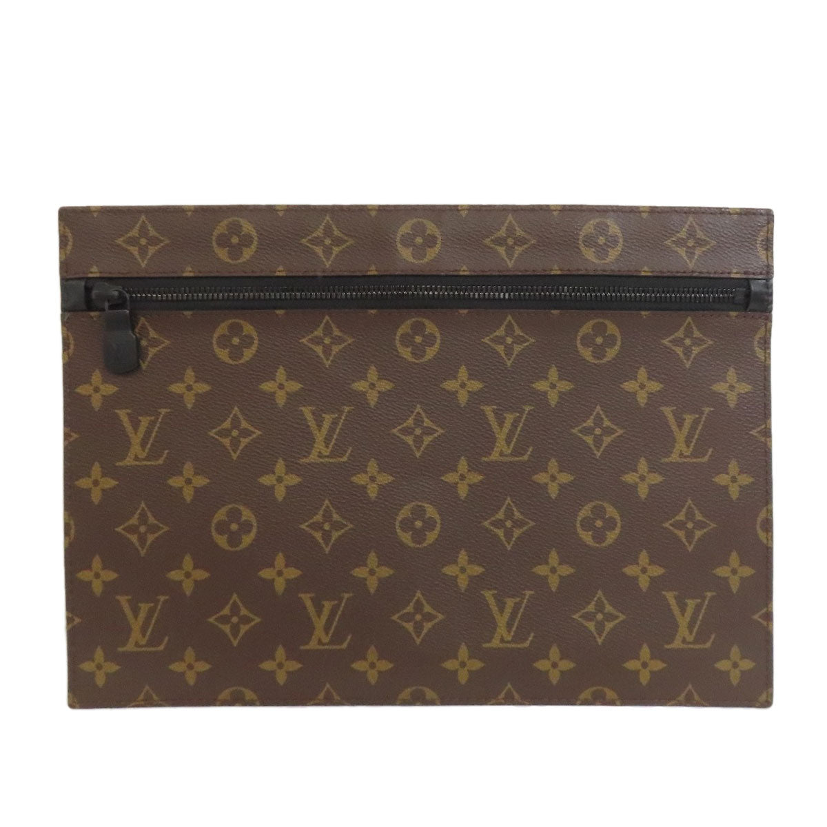 LOUIS VUITTON ルイヴィトン M45734 マカサー ウィークエンド トートバッグ モノグラムキャンバス レディース 中古
