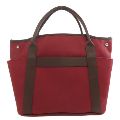 HERMES エルメス サック ド パンサージュグルーム 2WAY トートバッグ キャンバス レディース 中古