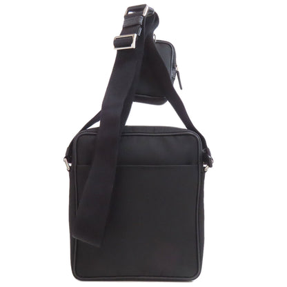 PRADA プラダ ロゴ ショルダーバッグ ナイロン レディース 中古