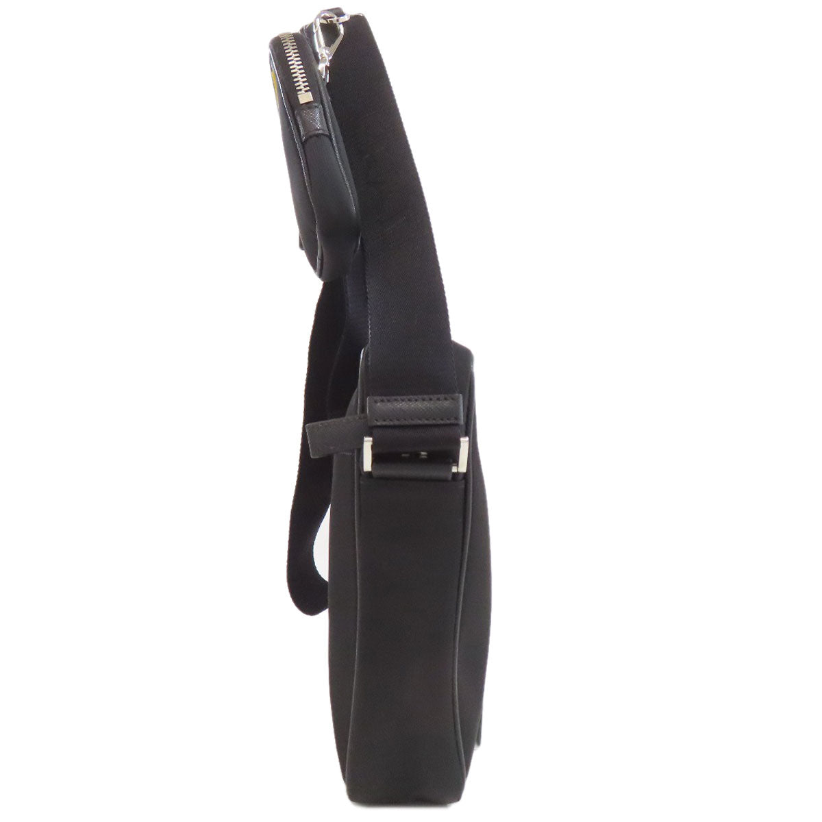 PRADA プラダ ロゴ ショルダーバッグ ナイロン レディース 中古