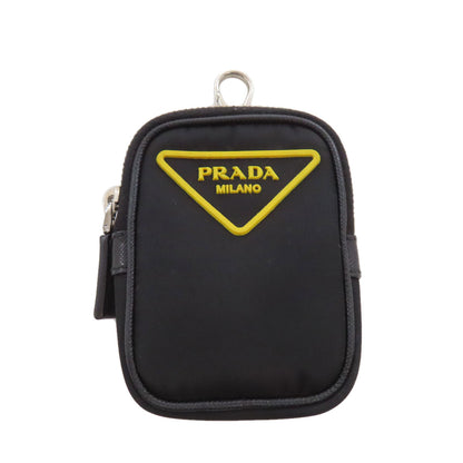 PRADA プラダ ロゴ ショルダーバッグ ナイロン レディース 中古