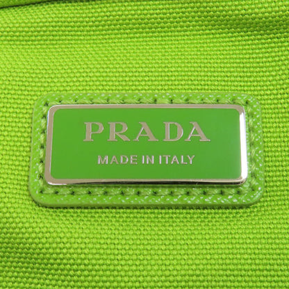 PRADA プラダ 2VH147 ロゴ ショルダーバッグ キャンバス レディース 中古