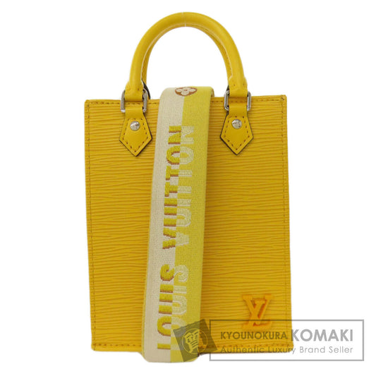 LOUIS VUITTON ルイヴィトン M81068 プティット・サックプラ ハンドバッグ エピ レディース 中古