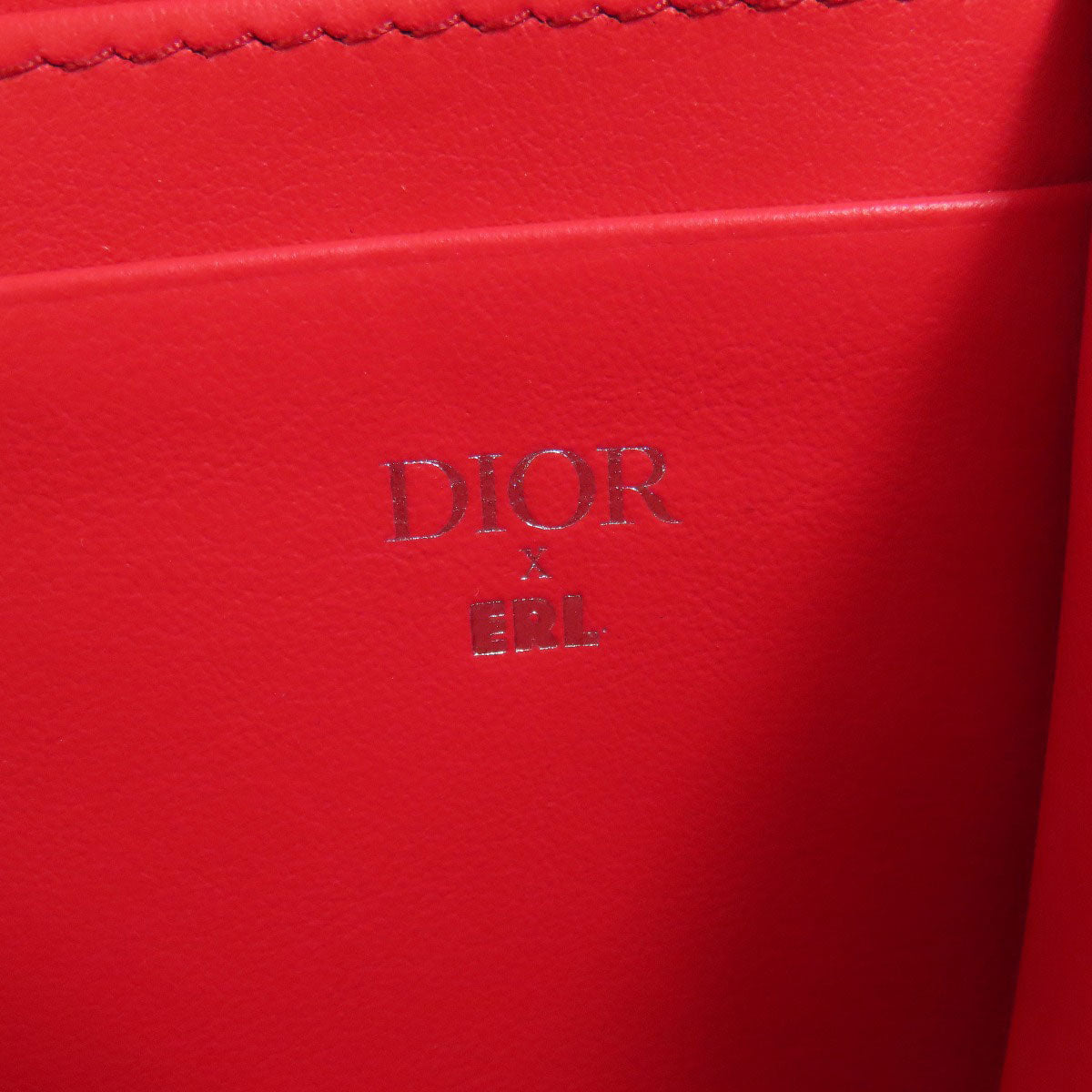 CHRISTIAN DIOR クリスチャンディオール ERLコラボ トロッター柄 ミラージュ ショルダーバッグ ナイロン レディース 中古