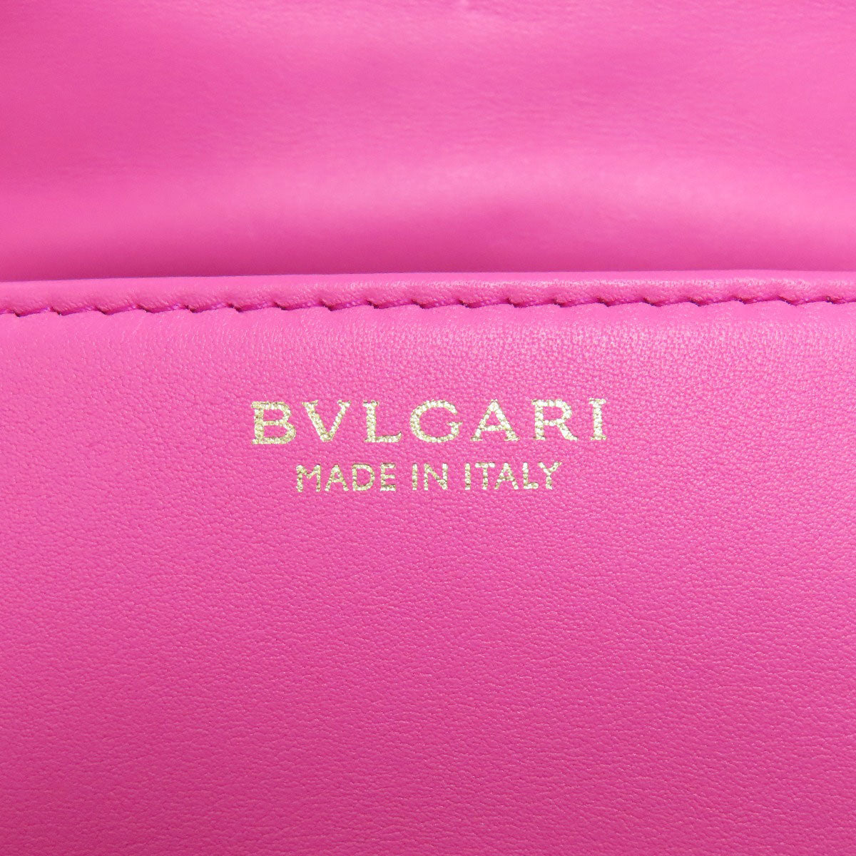 BVLGARI ブルガリ セルペンティ カボション ミニ クロスボディ 2WAY ハンドバッグ カーフ レディース 中古