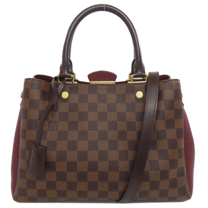 LOUIS VUITTON ルイヴィトン N41675 ブリタニー ハンドバッグ ダミエキャンバス レディース 中古