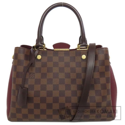 LOUIS VUITTON ルイヴィトン N41675 ブリタニー ハンドバッグ ダミエキャンバス レディース 中古