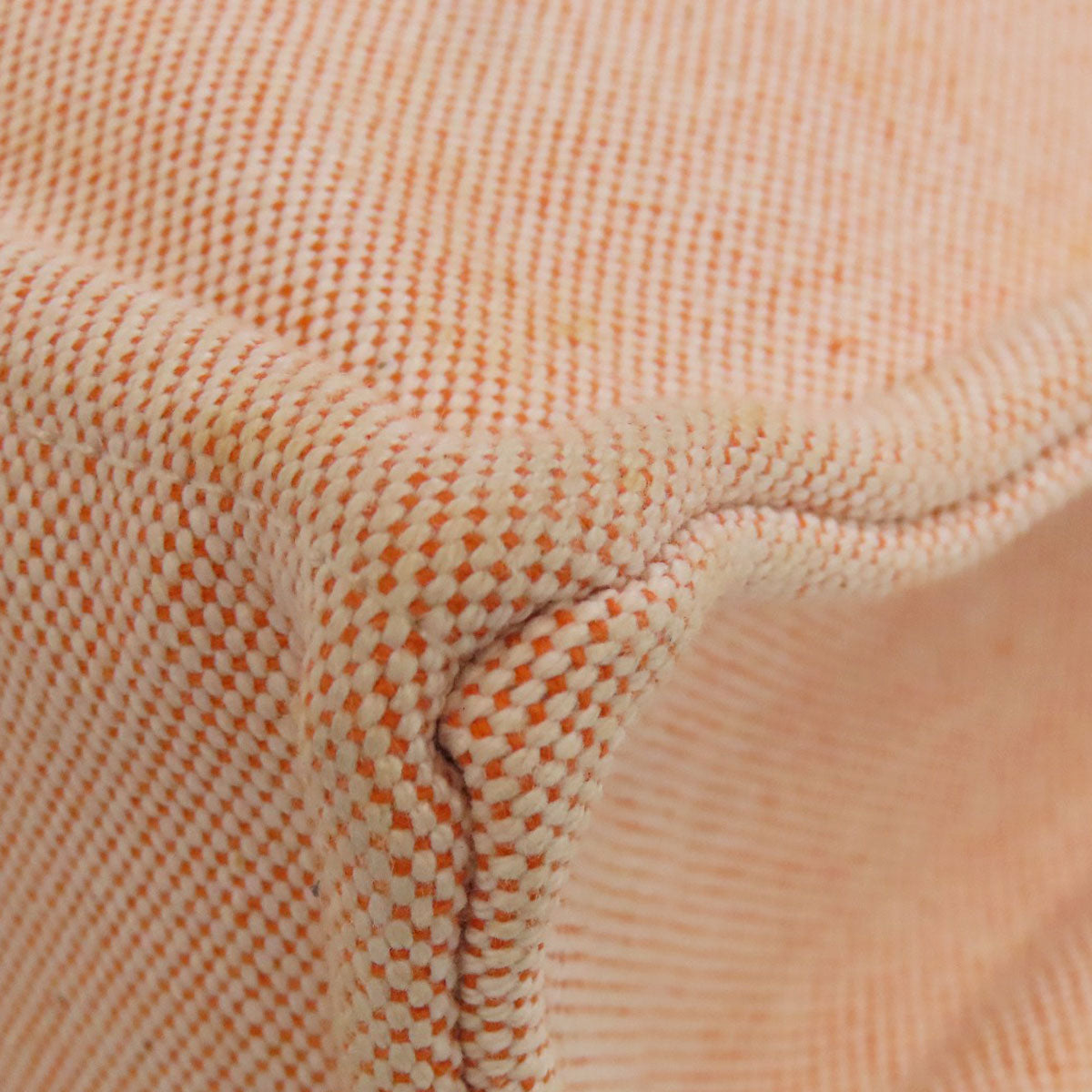 HERMES エルメス ニューフールトゥMM ハンドバッグ キャンバス レディース 中古