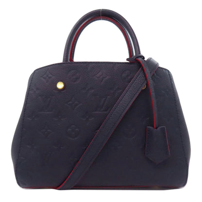 LOUIS VUITTON ルイヴィトン M42747 モンテーニュBB ハンドバッグ アンプラント レディース 中古