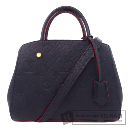 LOUIS VUITTON ルイヴィトン M42747 モンテーニュBB ハンドバッグ アンプラント レディース 中古