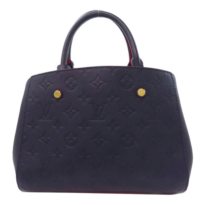 LOUIS VUITTON ルイヴィトン M42747 モンテーニュBB ハンドバッグ アンプラント レディース 中古