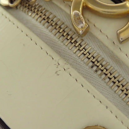 CHANEL シャネル ココマーク ゴールド金具 2WAY ハンドバッグ カーフ レディース 中古