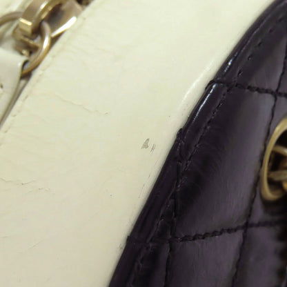 CHANEL シャネル ココマーク ゴールド金具 2WAY ハンドバッグ カーフ レディース 中古