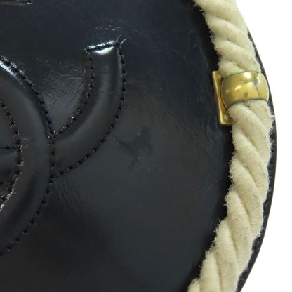 CHANEL シャネル ココマーク ゴールド金具 2WAY ハンドバッグ カーフ レディース 中古