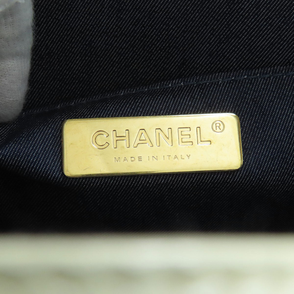 CHANEL シャネル ココマーク ゴールド金具 2WAY ハンドバッグ カーフ レディース 中古