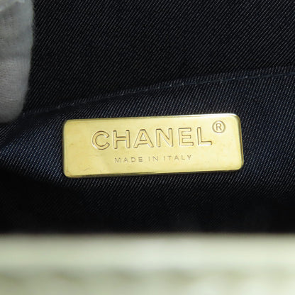 CHANEL シャネル ココマーク ゴールド金具 2WAY ハンドバッグ カーフ レディース 中古