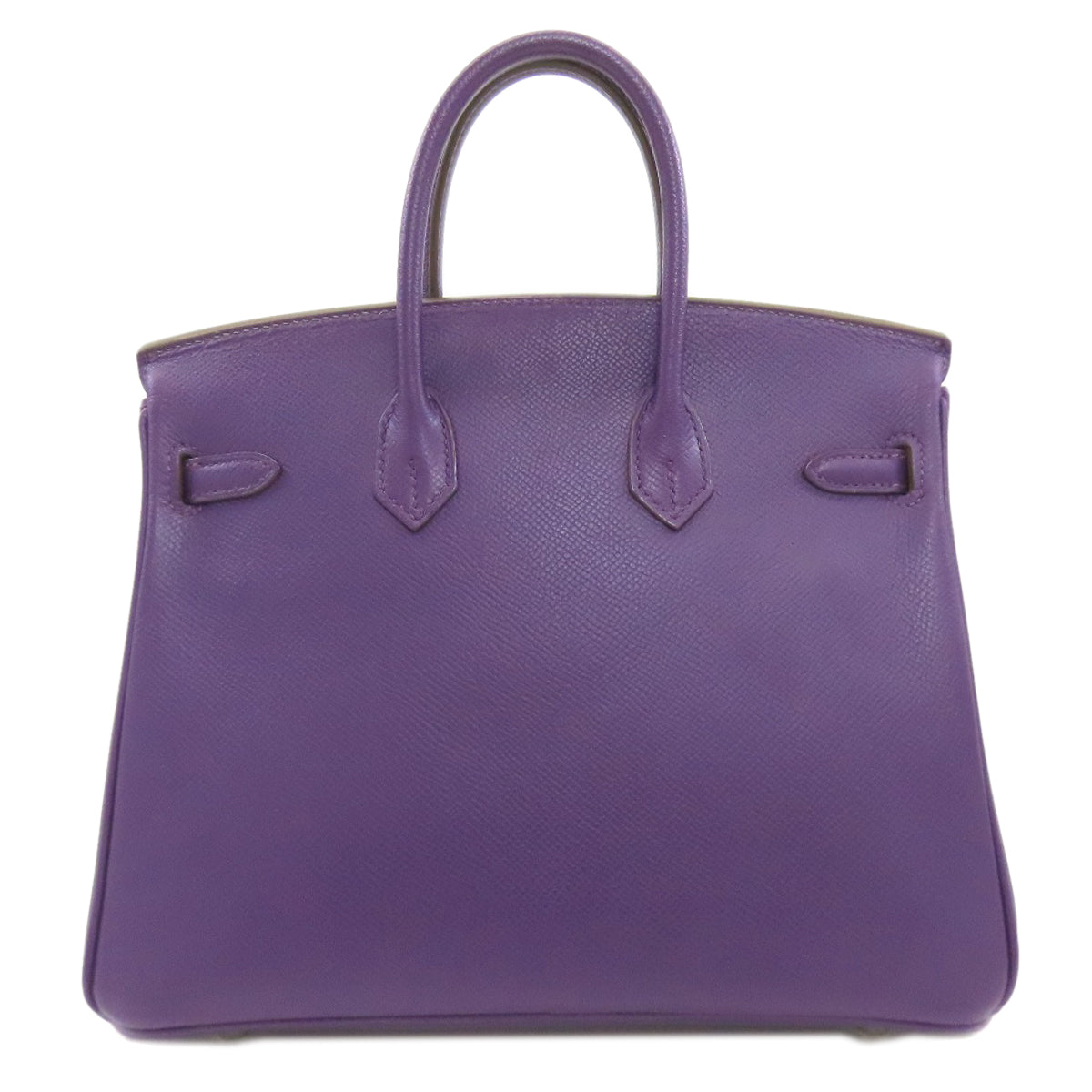 HERMES エルメス バーキン25 シルバー金具 ハンドバッグ エプソン レディース 中古