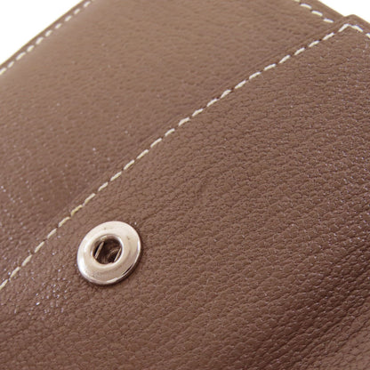 HERMES エルメス ベアンミニ エトープ シルバー金具 コインケース シェーブル レディース 中古