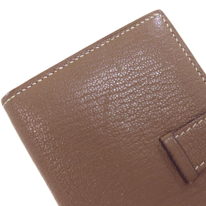 HERMES エルメス ベアンミニ エトープ シルバー金具 コインケース シェーブル レディース 中古