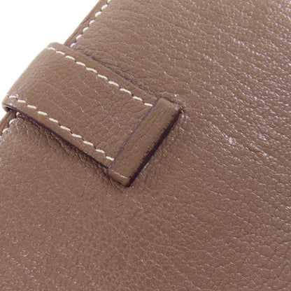 HERMES エルメス ベアンミニ エトープ シルバー金具 コインケース シェーブル レディース 中古