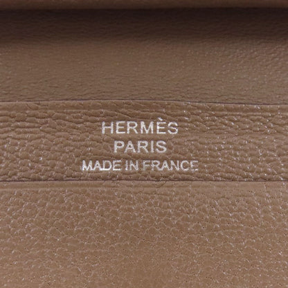 HERMES エルメス ベアンミニ エトープ シルバー金具 コインケース シェーブル レディース 中古