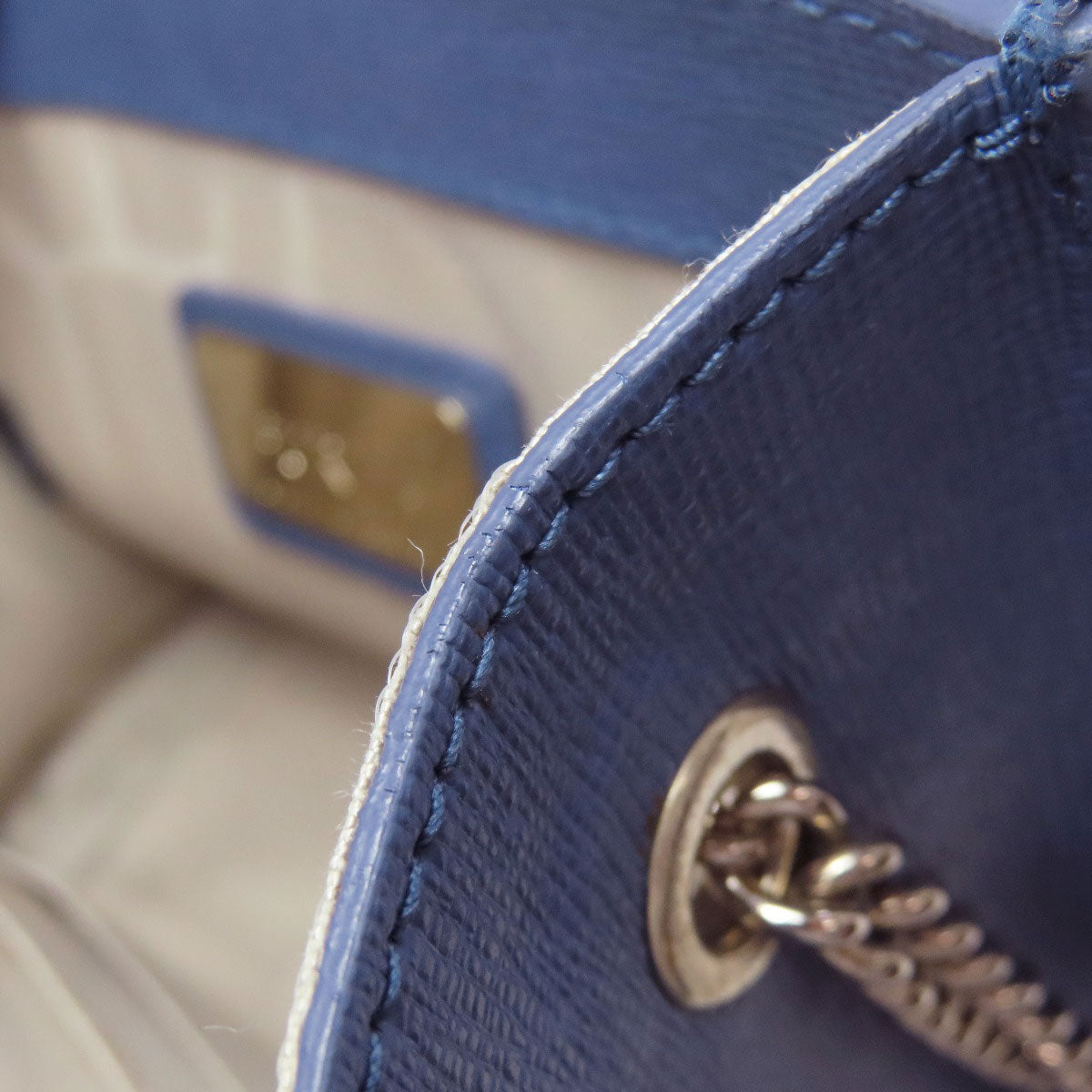Furla フルラ ジュリア チェーンショルダー ショルダーバッグ PVC レディース 中古