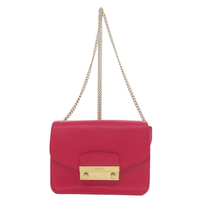Furla フルラ ジュリア チェーンショルダー ショルダーバッグ PVC レディース 中古