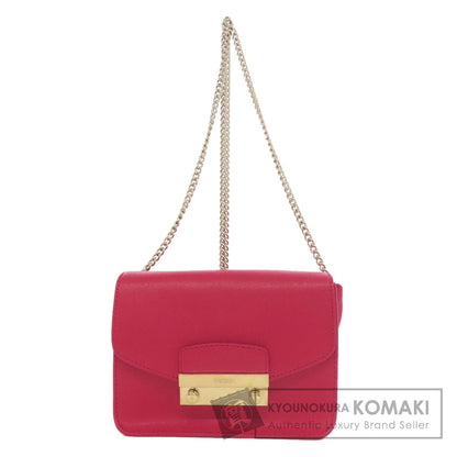 Furla フルラ ジュリア チェーンショルダー ショルダーバッグ PVC レディース 中古