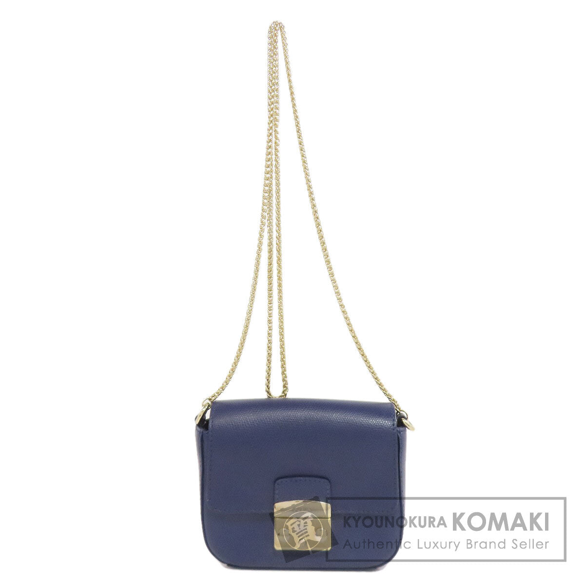 Furla フルラ チェーンショルダー ショルダーバッグ レザー レディース 中古
