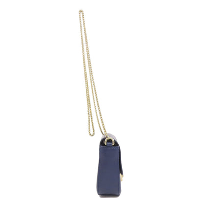 Furla フルラ チェーンショルダー ショルダーバッグ レザー レディース 中古