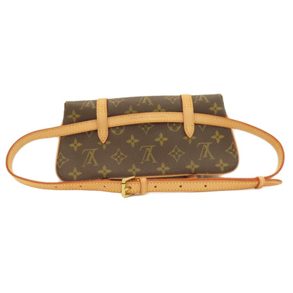 LOUIS VUITTON ルイヴィトン M51159 ポシェット・マレル ヒップバッグ・ウエストバッグ モノグラムキャンバス レディース 中古