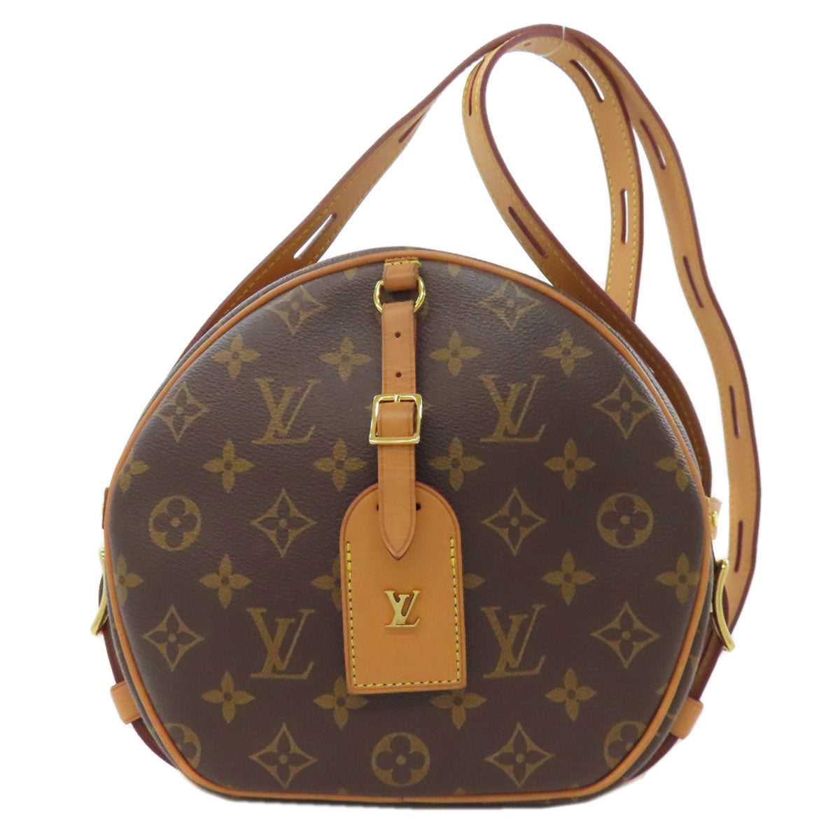 LOUIS VUITTON ルイヴィトン M45647 ボワットシャポースープルMM ショルダーバッグ モノグラムキャンバス レディース 中古