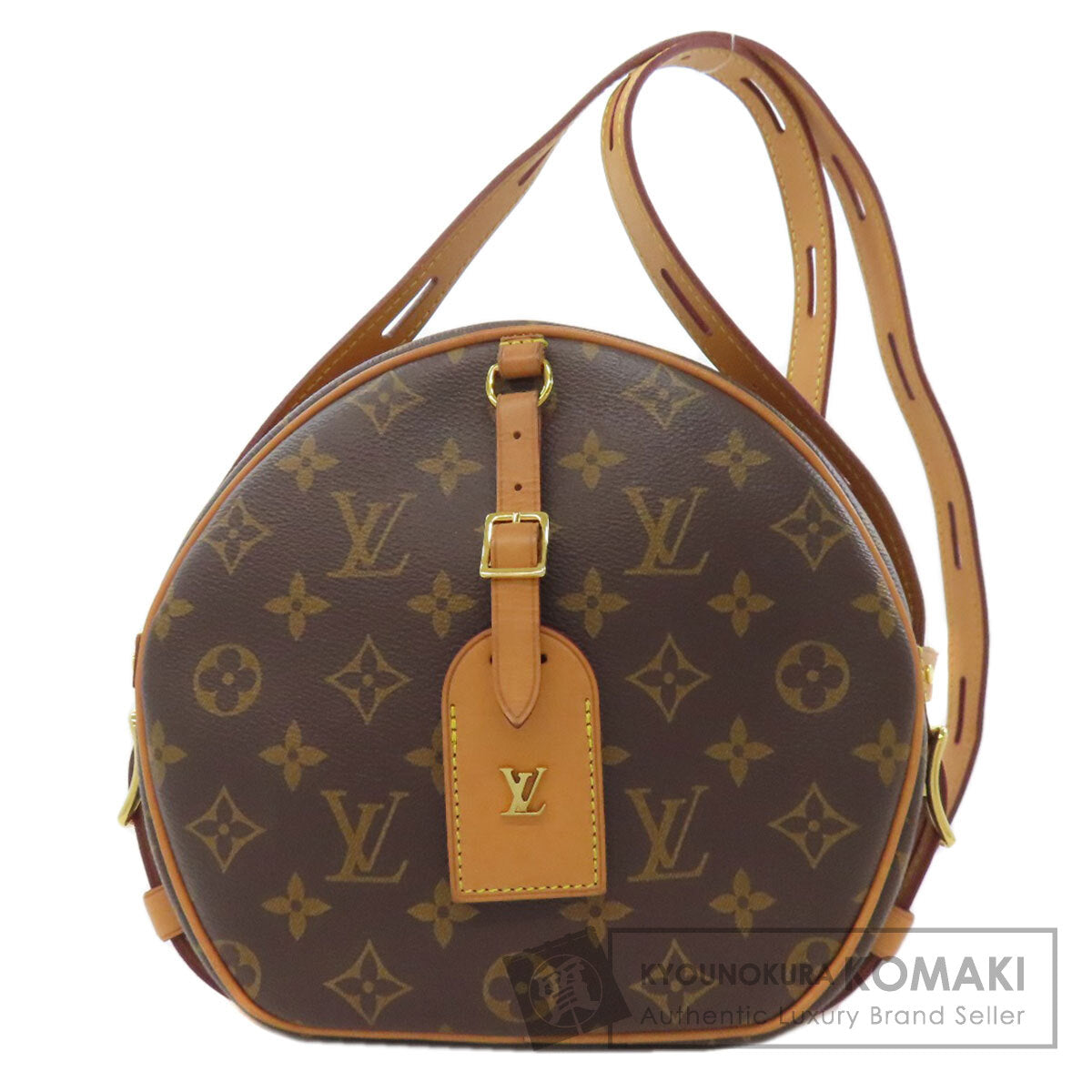 LOUIS VUITTON ルイヴィトン M45647 ボワットシャポースープルMM ショルダーバッグ モノグラムキャンバス レディース 中古