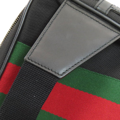 GUCCI グッチ 630919 アウトレット シェリーライン ヒップバッグ・ウエストバッグ キャンバス レディース 中古