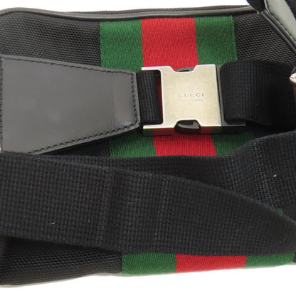GUCCI グッチ 630919 アウトレット シェリーライン ヒップバッグ・ウエストバッグ キャンバス レディース 中古