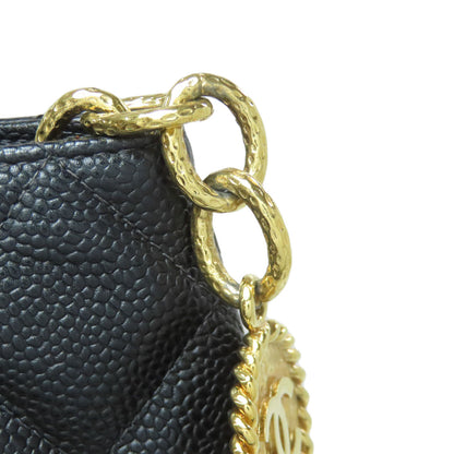 CHANEL シャネル 復刻トート ゴールド金具 トートバッグ グレインド カーフスキン レディース 中古