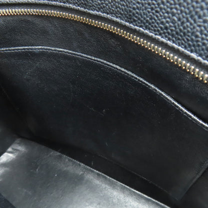 CHANEL シャネル 復刻トート ゴールド金具 トートバッグ グレインド カーフスキン レディース 中古
