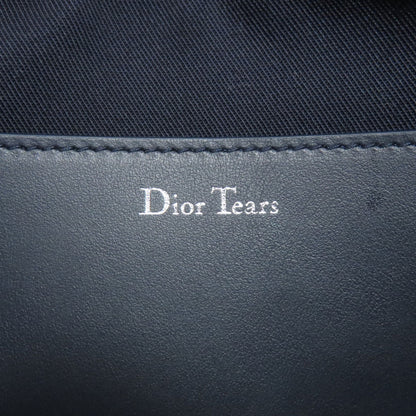 CHRISTIAN DIOR クリスチャンディオール ディオール ティアーズ オブリーク アクセサリーポーチ キャンバス レディース 中古