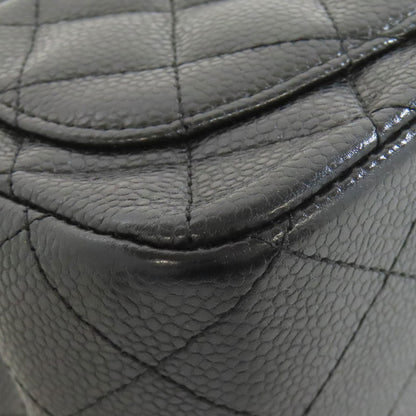CHANEL シャネル チェーンショルダー マトラッセ シルバー金具 ショルダーバッグ グレインド カーフスキン レディース 中古