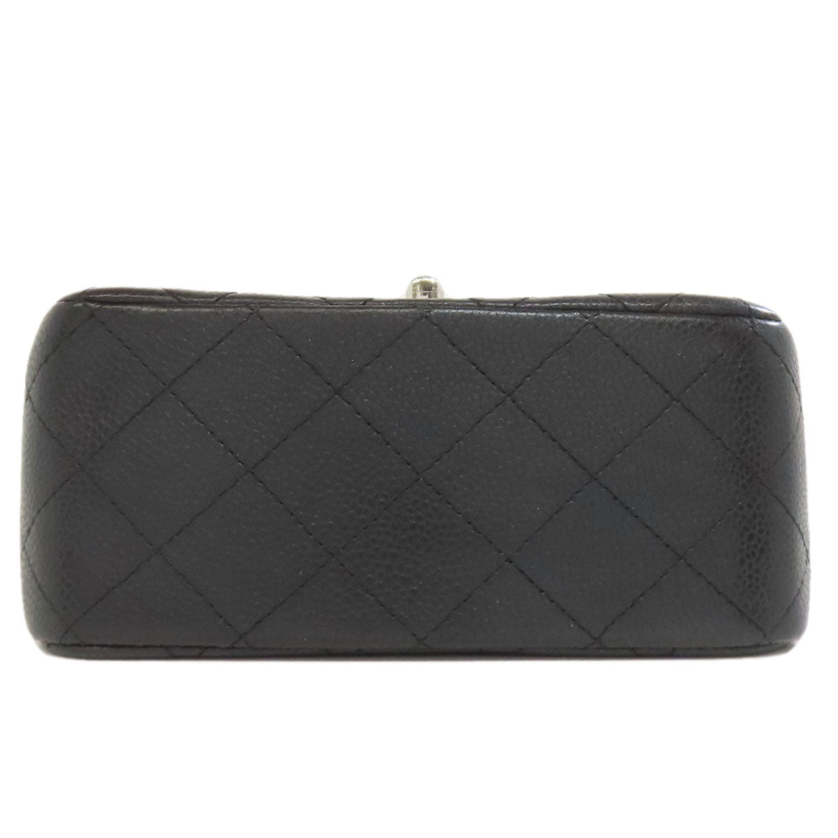 CHANEL シャネル チェーンショルダー マトラッセ シルバー金具 ショルダーバッグ グレインド カーフスキン レディース 中古
