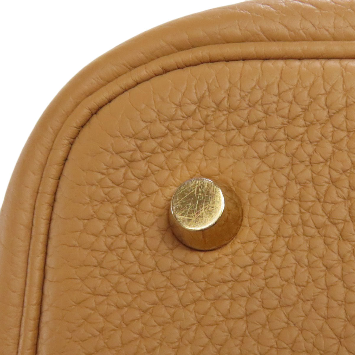 HERMES エルメス ピコタンロックMM ゴールド金具 ハンドバッグ トリヨンクレマンス レディース 中古